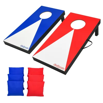 GoSports Portable Junior Cornhole Game Set with 6 Bean Bags