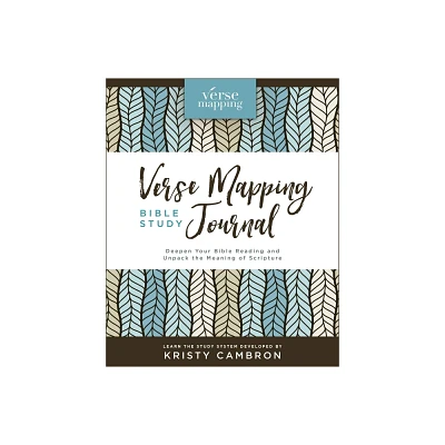 Verse Mapping Bible Study Journal - by Kristy Cambron (Hardcover)