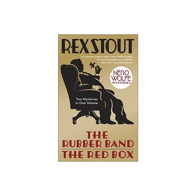 The Rubber Band/The Red Box 2-In-1 - (Nero Wolfe) by Rex Stout (Paperback)