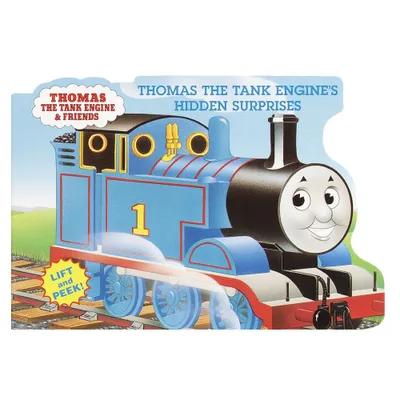 Thomas the Tank Engines Hidden Surprises - (Lets Go Lift-And-Peek) by W Awdry (Board Book)