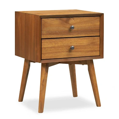 Edgemod Dorsey Mid-Century Nightstand Light Brown