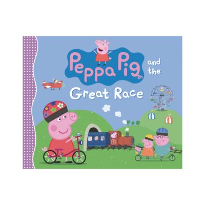 Peppa Pig and the Great Race - by Candlewick Press (Hardcover)