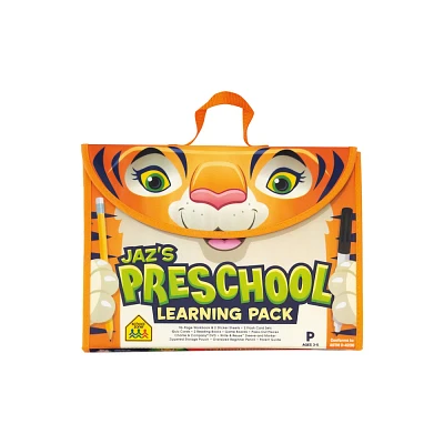 School Zone Jazs Preschool Learning Pack - (Paperback)