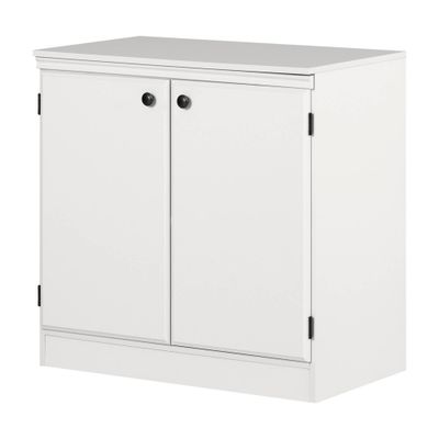 Fairview Small Storage Cabinet With Doors White - Bush Furniture : Target