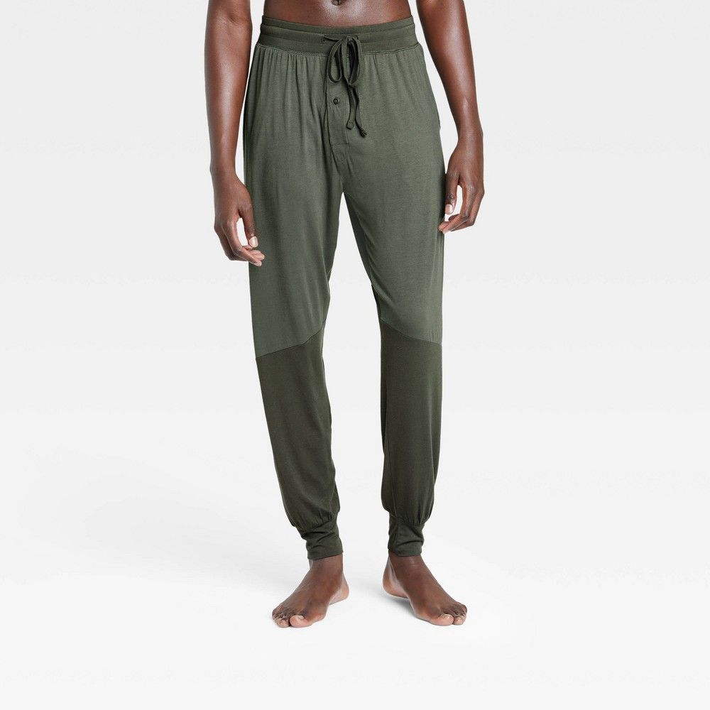 Hanes Premium Mens Colorblock Sleep Jogger Pajama Pants | The Market Place