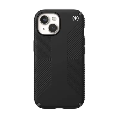 Speck Apple iPhone 16e/iPhone 15/iPhone 14/iPhone 13 Presidio 2 Grip Case with MagSafe - Black