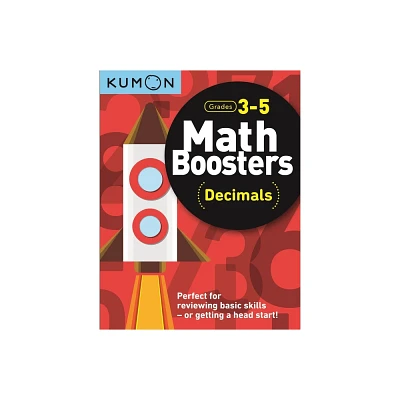 Kumon Math Boosters: Decimals - (Paperback)