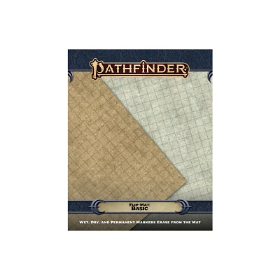 Pathfinder Flip-Mat: Basic - by Paizo Publishing (Paperback)