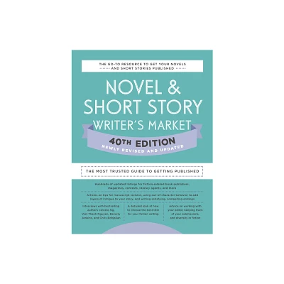 Novel & Short Story Writers Market 40th Edition - by Amy Jones (Paperback)