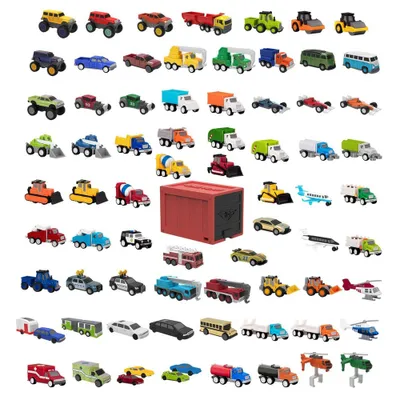 DRIVEN by Battat  Pocket Series Surprise Pack - Mini Toy Vehicle Surprise Collectible Assortment