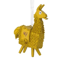 Hallmark Fortnite Golden Loot Llama Christmas Tree Ornament