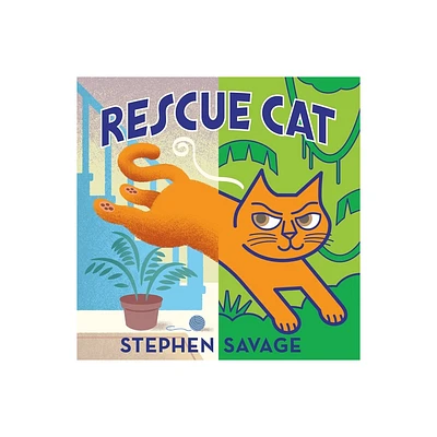 Rescue Cat - by Stephen Savage (Hardcover)