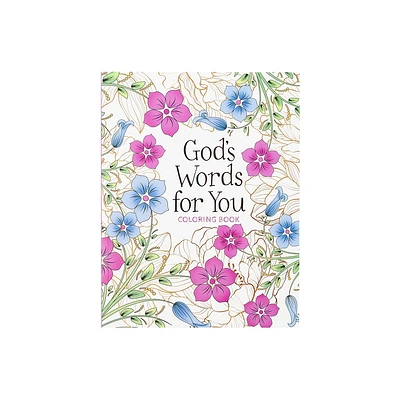 Gods Words for You Coloring Book - by Majestic Expressions (Paperback)