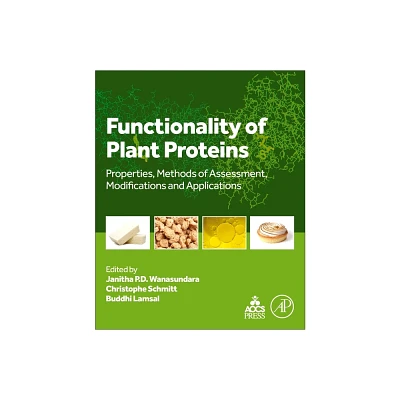 Functionality of Plant Proteins - by Janitha P D Wanasundara & Christophe Schmitt & Buddhi Lamsal (Paperback)