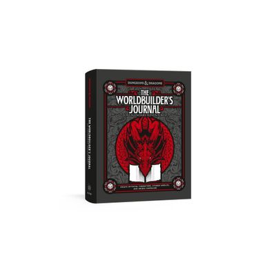 The Worldbuilders Journal of Legendary Adventures (Dungeons & Dragons) - by Official Dungeons & Dragons Licensed (Hardcover)