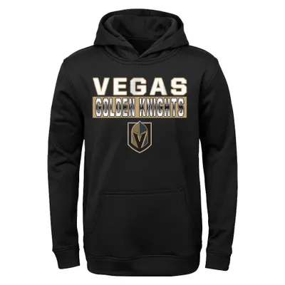 NHL Vegas Golden Knights Boys Poly Fleece Hooded Sweatshirt