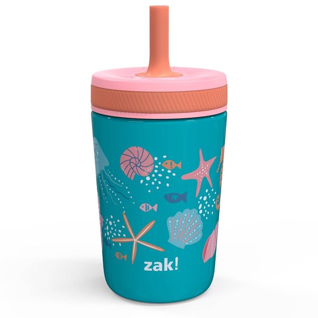 Zak Designs 12oz Stainless Steel Shells Double Wall Kelso Tumbler