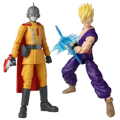 Dragon Ball Super Hero Super Saiyan Gohan vs Gamma 1 Action Figures - 2pk