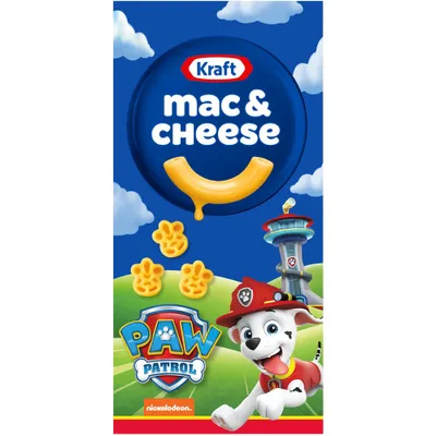 Kraft Macaroni & Cheese Dinner Nickelodeon with Paw Patrol Shapes - 5.5oz