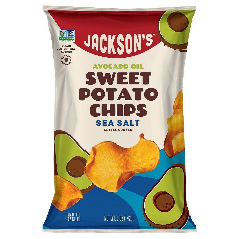 Jacksons Avocado Oil Sweet Potato Chips | The Market Place