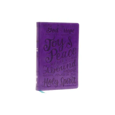 Nkjv, Holy Bible for Kids, Verse Art Cover Collection, Leathersoft, Purple, Comfort Print - by Thomas Nelson (Leather Bound)