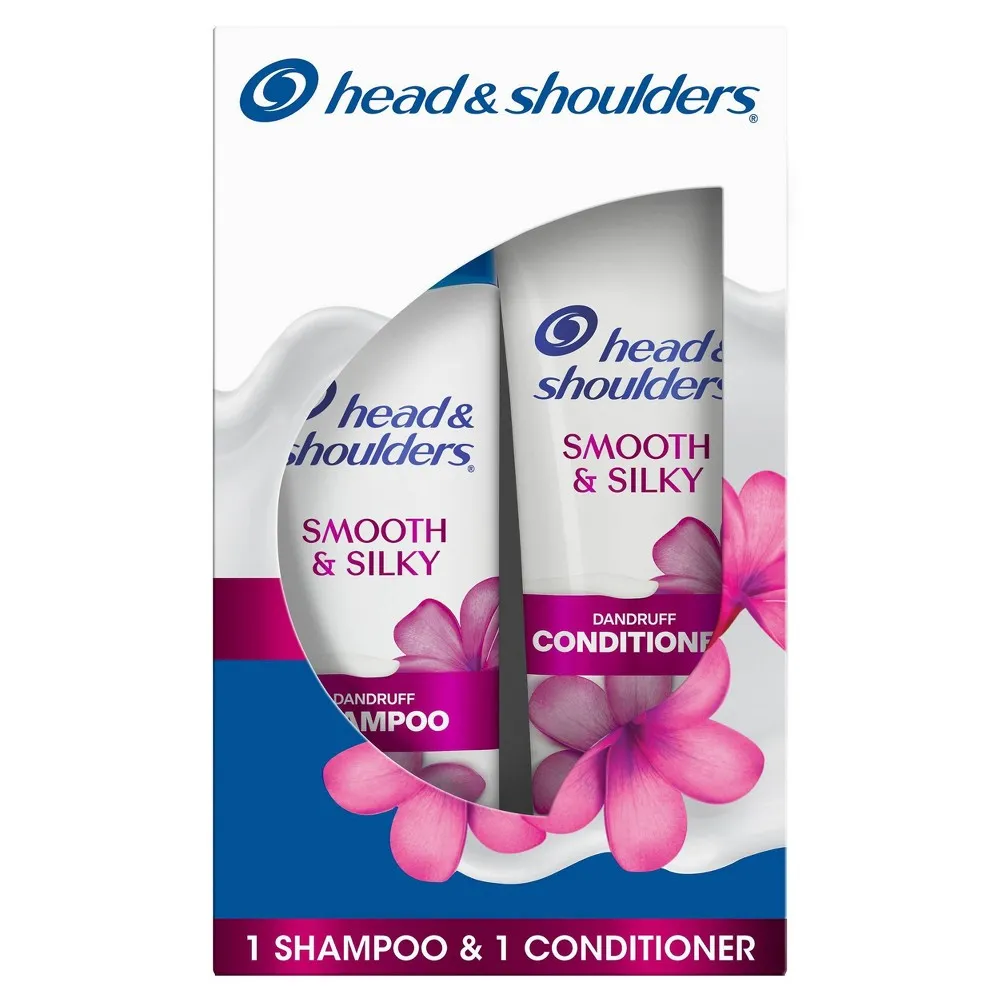 Effektivt Ægte forværres Head & Shoulders Smooth & Silky Paraben Free Smooth & Silky Shampoo and  Conditioner Dual Pack - 23.1 fl oz/2ct | Connecticut Post Mall