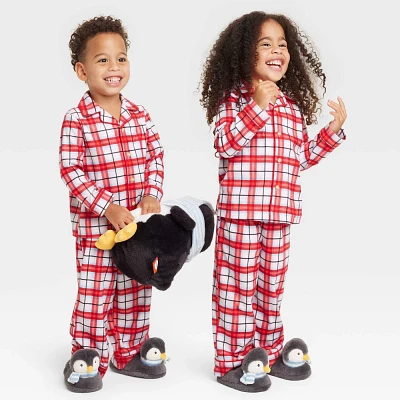 Toddler Plaid Holiday Matching Family Pajama Set