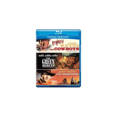 The Cowboys / The Green Berets / The Searchers (Blu-ray)(1956)