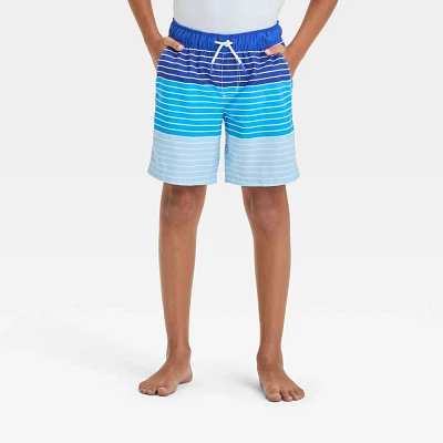 Boy Striped Swim Short