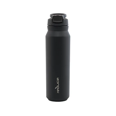 Reduce 32oz Hydrate Pro Vacuum Insulated Stainless Steel Water Bottle : Straw & Flip-Top Lid, BPA-Free