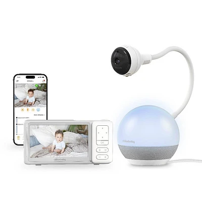 Chillax DM610 Baby Mood Plus Smart Baby Monitor Mood Light Sleep Trainer and Sound Soother