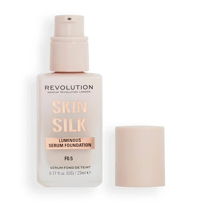 Makeup Revolution Skin Silk Serum Foundation - F0.5 - 0.77oz