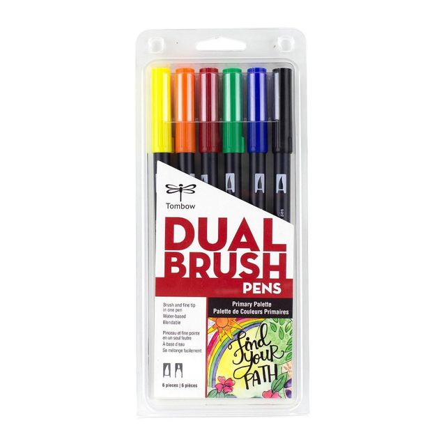 100 Colors Dye Ink Blendable Watercolor Real Brush Marker Pen with Water  Pen - China Nylon Tip Pen, Brush Marker