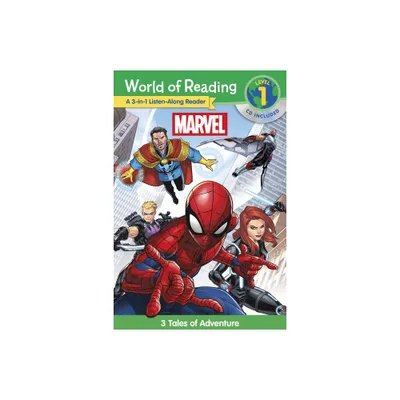 World of Reading Marvel 3-In-1 Listen-Along Reader - (World of Reading: Level 1)(Mixed media product) - by Spiderman