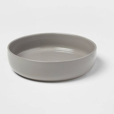 76oz Stoneware Avesta Serving Bowl Gray - Threshold