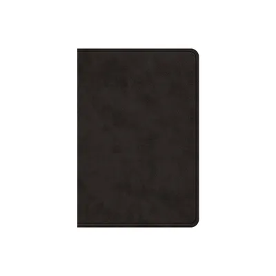 ESV Value Large Print Compact Bible (Trutone, Black) - (Leather Bound)