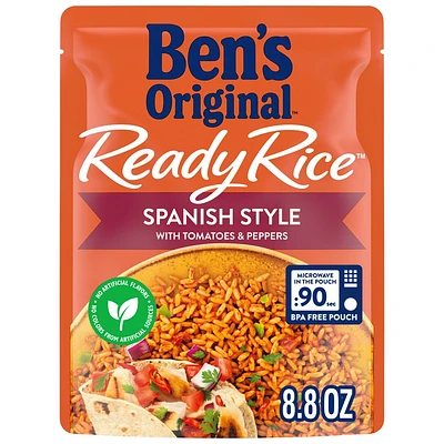 Bens Original Ready Rice Spanish Style Rice Microwavable Pouch - 8.8oz