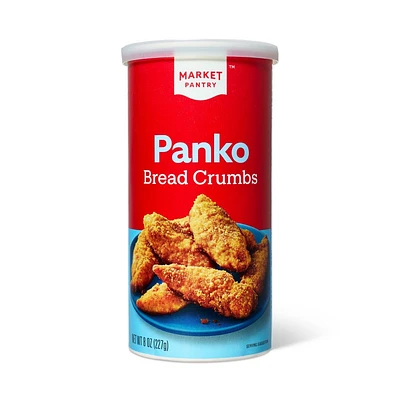 Plain Panko Bread Crumbs - 8oz - Market Pantry