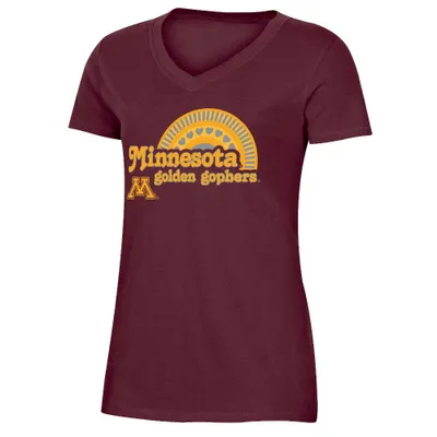 NCAA innesota Golden Gophers Girls V-Neck T-Shirt