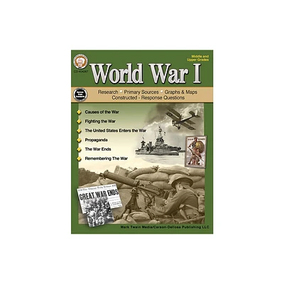 World War I, Grades 6-12 - by Janie Doss (Paperback)