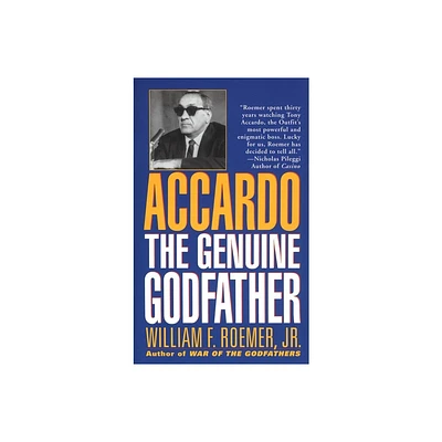 Accardo - by William F Roemer (Paperback)