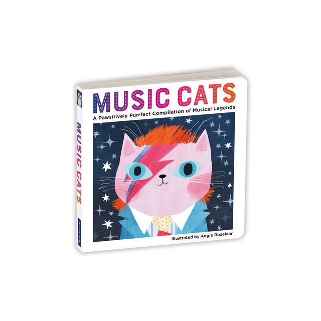 Music Cats Board Book - by Mudpuppy