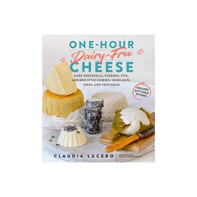 One-Hour Dairy-Free Cheese - by Claudia Lucero (Paperback)