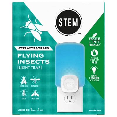 STEM Insect Light Trap: Indoor Electric Pest Control, Fruit Fly & Gnat Catcher