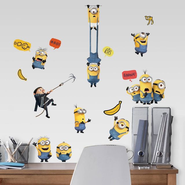 Minions 2 Peel and Stick Kids Wall Decals - RoomMates