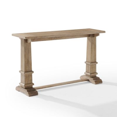 Joanna Console Table Rustic Brown - Crosley