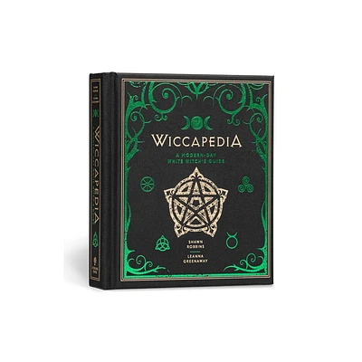 Wiccapedia - (Modern-Day Witch) by Shawn Robbins & Leanna Greenaway (Hardcover)