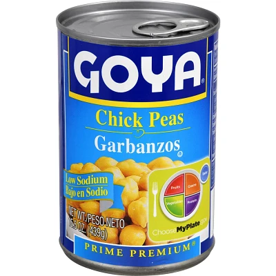 Goya Foods Low Sodium Chickpeas 15.5oz