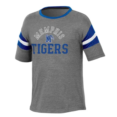 NCAA Memphis Tigers Girls hort leeve triped hirt