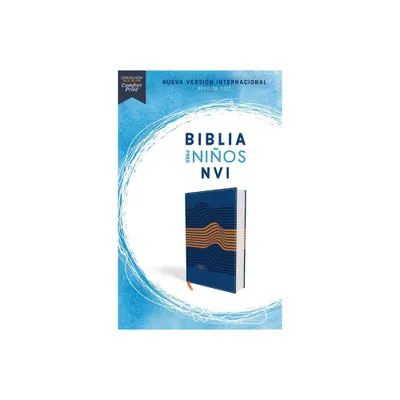 Nvi, Biblia Para Nios, Revisin 2022, Leathersoft, Azul, Comfort Print - by Nueva Versin Internacional & Vida (Leather Bound)